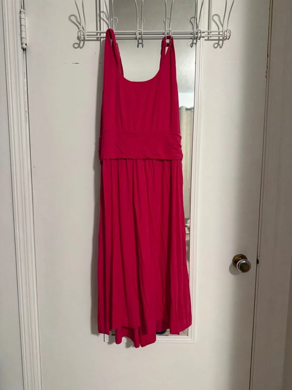 Soma Fuchsia Pink Sleeveless Knot-Front Maxi Dress - Picture 2 of 2